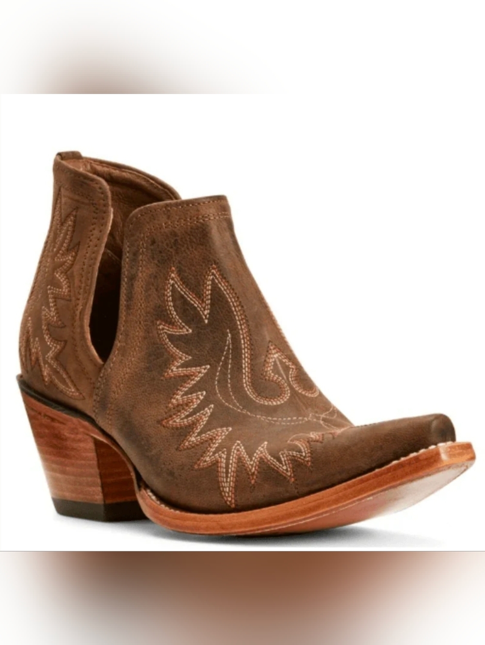 Ariat Women's Dixon Weathered Brown Western Cowgirl Boots 10027282